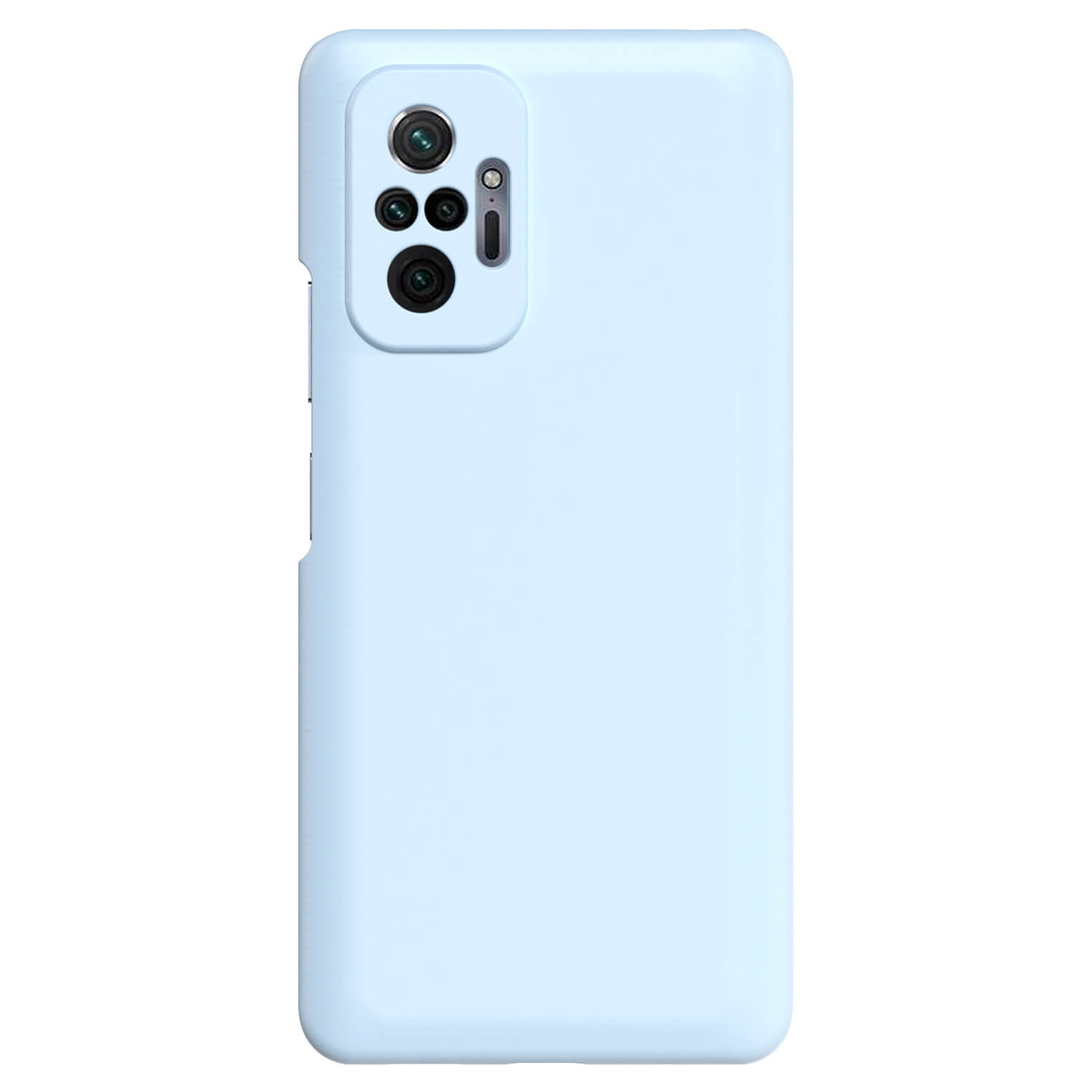 Picasee Liquid case na Xiaomi Redmi Note 10 Pro - Vlastní gravírování - Modrá