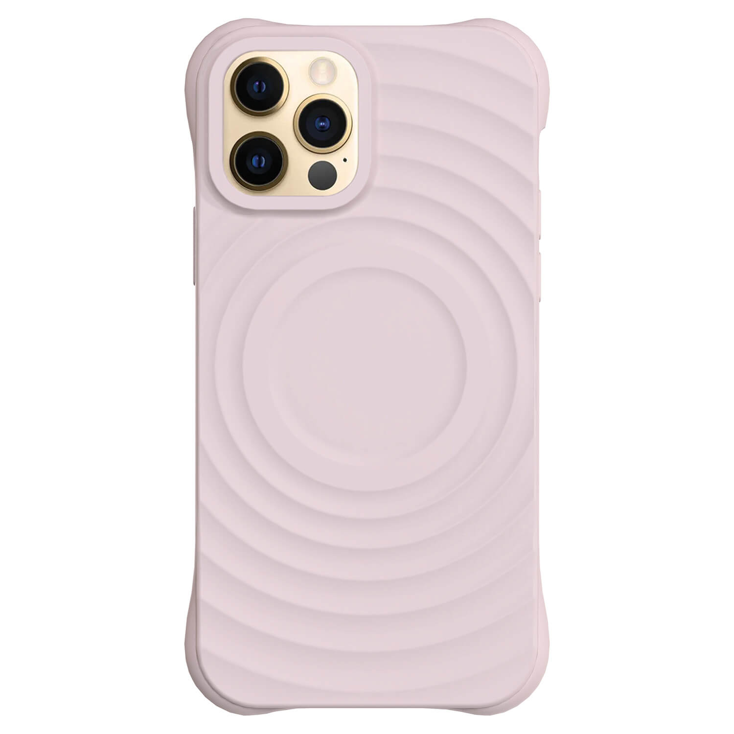 Picasee Shock-proof case MagSafe na Apple iPhone 12 Pro - Vlastní gravírování - Růžová
