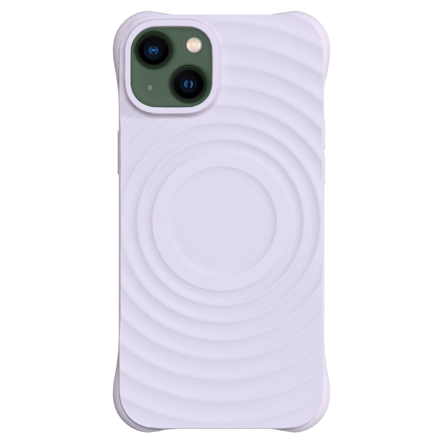 Picasee Shock-proof case MagSafe na Apple iPhone 13 - Vlastní gravírování - Fialová