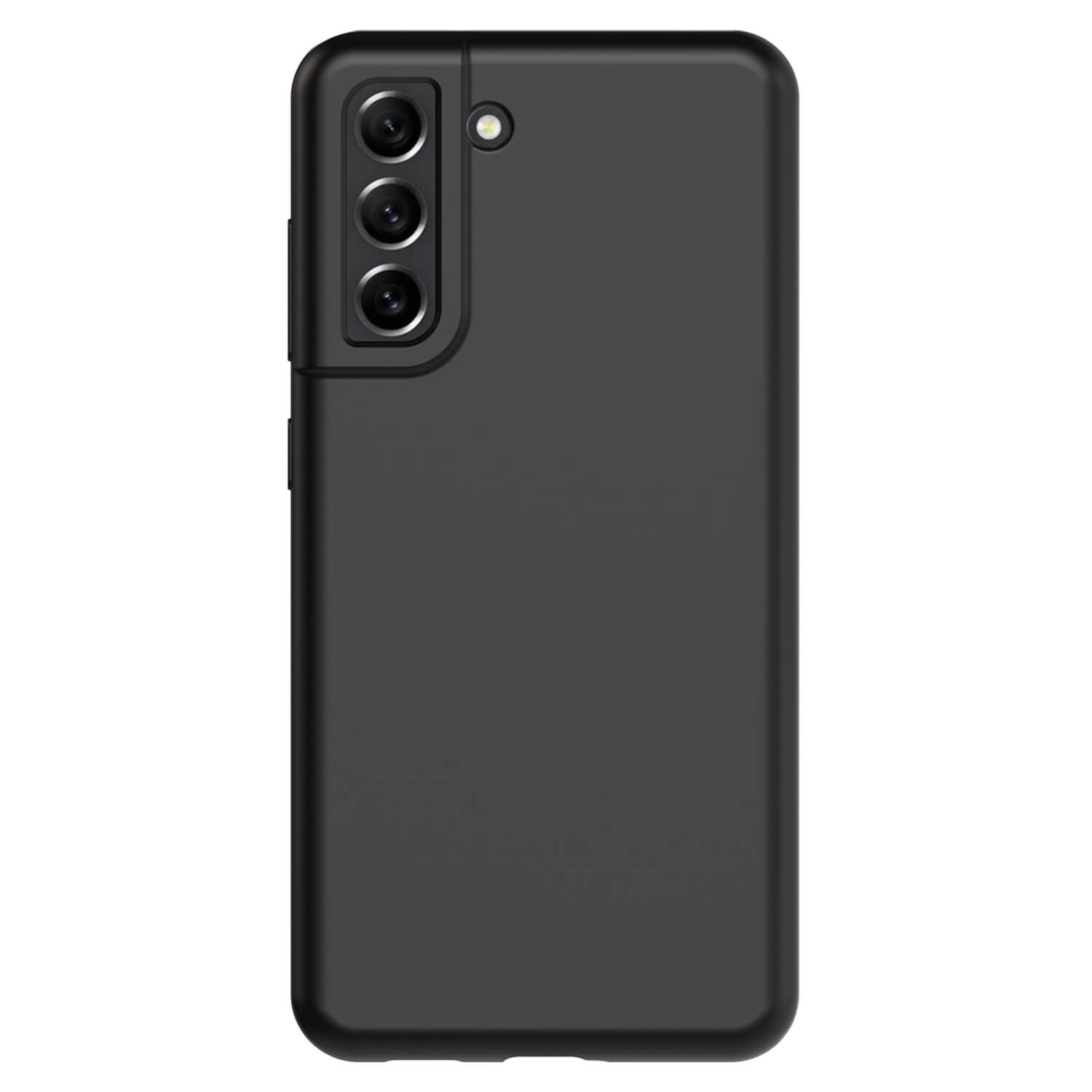 Picasee Liquid case na Samsung Galaxy S21 FE 5G - Vlastní gravírování - Černá