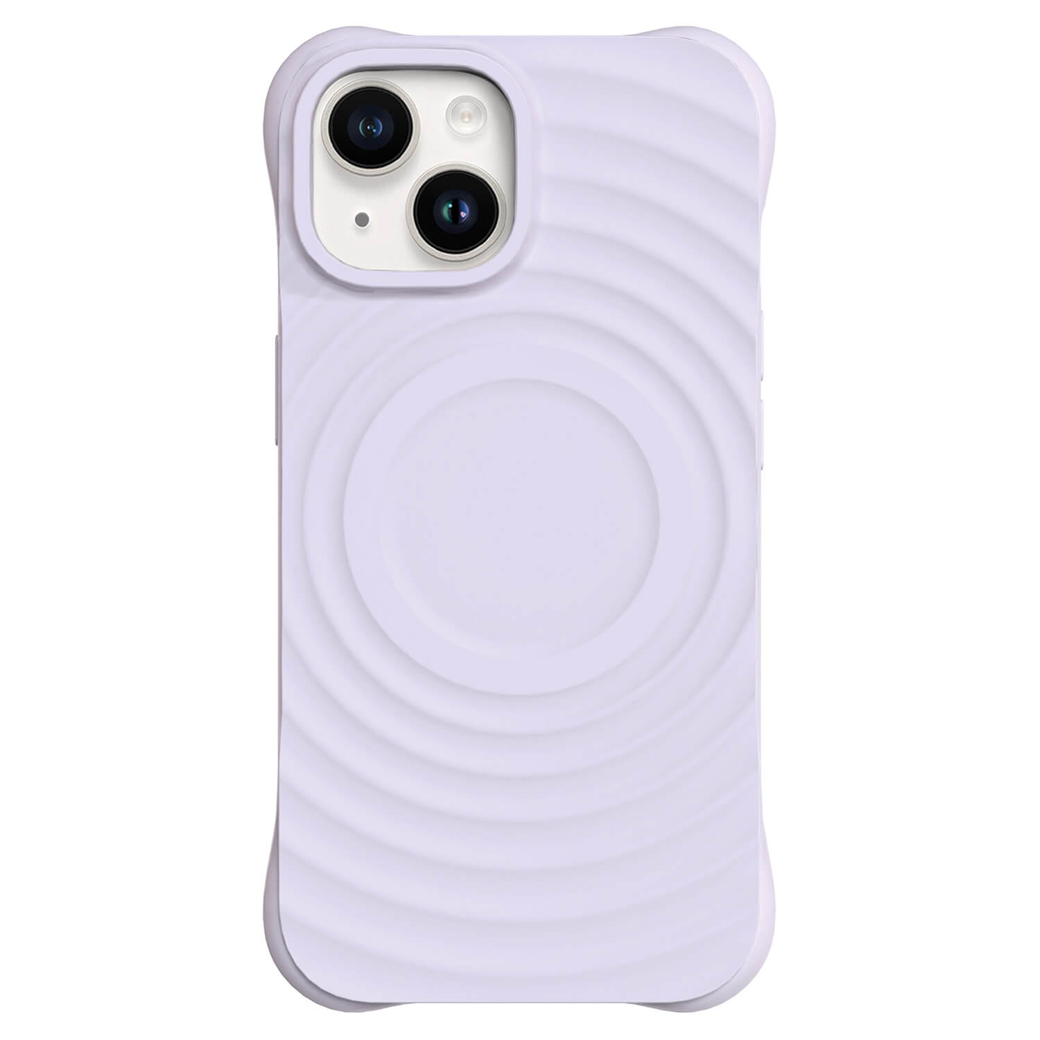 Picasee Shock-proof case MagSafe na Apple iPhone 14 - Vlastní gravírování - Fialová