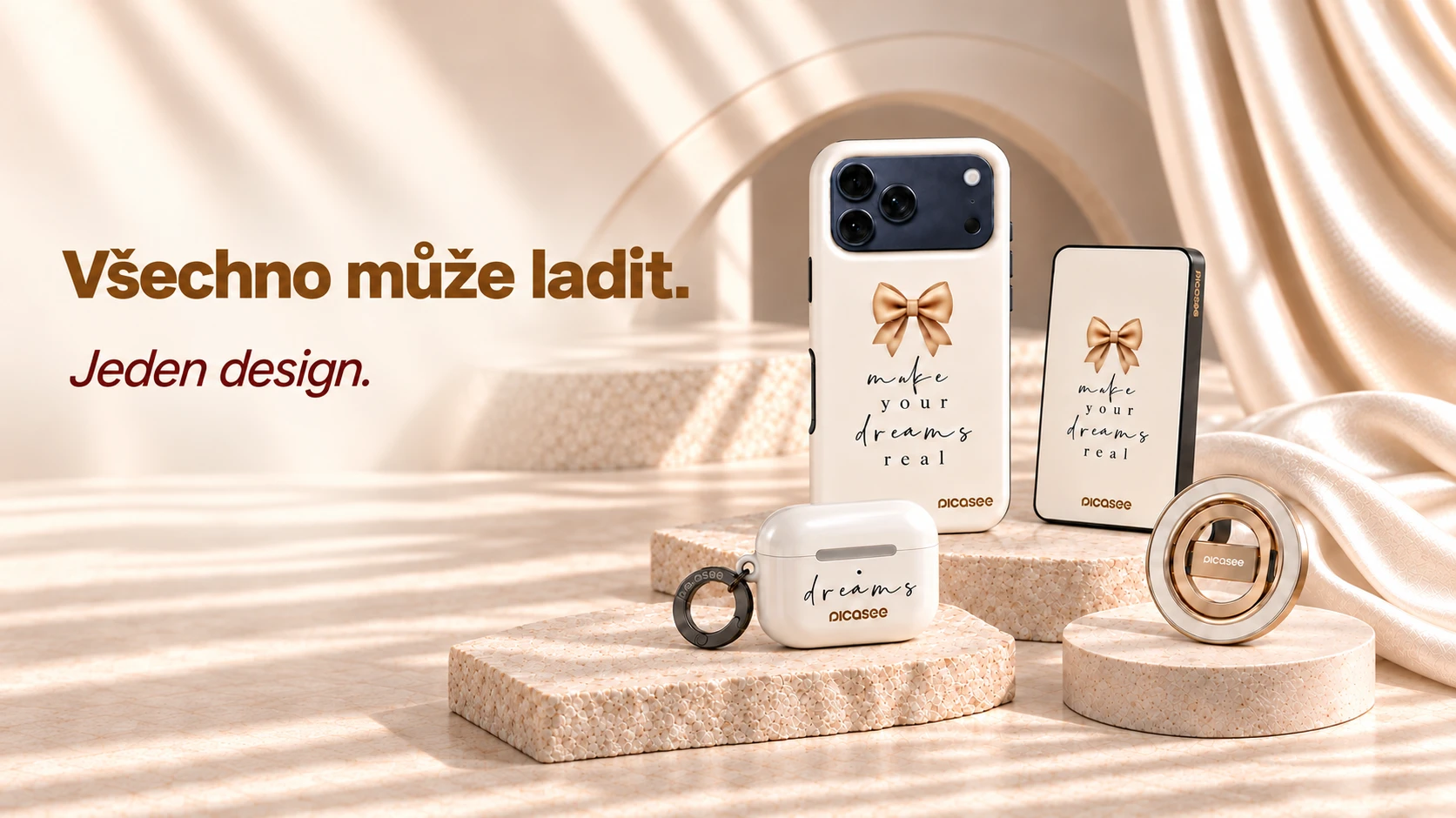 Všechno může ladit. Jeden design.